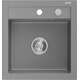 Мойка гранитная Mexen Vito 520 x 490 мм, серая - 6503521000-71