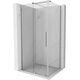 Izvelkama dušas kabīne Mexen Velar 130 x 90 cm, caurspīdīga, hromēta - 871-130-090-01-01