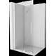 Дверь раздвижная для душа Mexen Velar 70 см, прозрачная, белая - 871-070-000-03-20