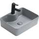 Накладная раковина Mexen Eva 48 x 37 см, светло-серый матовый - 21424961