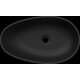 Mexen Nora umywalka nablatowa z konglomeratu 60 x 36 cm, czarna - 23056071, 5 image