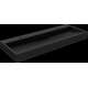 Mexen Ava umywalka nablatowa z konglomeratu 2/O 120 x 46 cm, czarna - 23011272