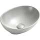 Накладная раковина Mexen Elza 40 x 33 см, платиновый матовый - 21014063