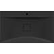 Mexen Poli umywalka nablatowa z konglomeratu 1/O 80 x 48 cm, czarna - 23028071, 5 image