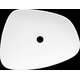 Mexen Ono galda izlietne no konglomerāta 51 x 39 cm, balta - 23045101, 5 image