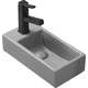 Накладная умывальник Mexen Inez, правая, 40 x 20 см, светло-серый матовый - 21484061P