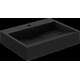 Mexen Ava galda izlietne no konglomerāta 1/O 50 x 38 cm, melna - 23015071