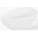 Mexen Parma wanna wolnostojąca z konglomeratu 160 x 95 cm, biała mat - 57231609500