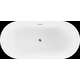 Brīvi stāvoša vanna Mexen Laura 170 x 80 cm, balta - 53401708000, 5 image
