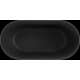 Mexen Rimini wanna wolnostojąca z konglomeratu 150 x 75 cm, czarna mat - 57241507570, 5 image
