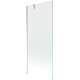 Шторка для ванны Mexen Next одностворчатая 80 x 150 см, прозрачная, хром - 895-080-000-00-00-01