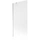 Шторка для ванны Mexen Next одностворчатая 90 х 150 см, мороз, хром - 895-090-000-00-30-01
