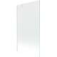 Шторка для ванны Mexen Next одностворчатая 100 х 150 см, прозрачная, белая - 895-100-000-00-00-20