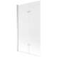 Шторка для ванны Mexen Castor 2-створчатая 100 х 150 см, мороз, хром - 892-100-002-01-30