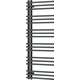 Mexen Neptun vannas istabas radiators 1200 x 500 mm, 456 W, antracīts - W101-1200-500-00-66, Krāsa: Pelēks, Platums: 50, Dziļums: 6, Augstums: 120