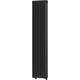 Dekoratīvais radiators Mexen Denver 1600 x 378 mm, 1487 W, melns - W215-1600-378-00-70, Krāsa: Melns, Platums: 40, Augstums: 160