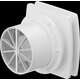 Vannas istabas ventilators Mexen AXS 120 ar mitruma sensoru, balts - W9601-125H-00, 3 image