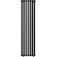 Dekoratīvais radiators Mexen Texas 1800 x 460 mm, 719 W, melns - W203-1800-460-00-70, Krāsa: Melns, Platums: 46, Augstums: 180, 5 image