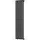 Dekoratīvais radiators Mexen Nevada 1800 x 480 mm, 940 W, melns - W201-1800-480-00-70, Krāsa: Melns, Platums: 48, Augstums: 180
