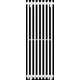 Dekoratīvais radiators Mexen Atlanta 1200 x 405 mm, 646 W, balts - W211-1200-405-00-20, Krāsa: Balts, Platums: 40, Augstums: 120, 5 image