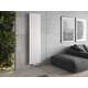 Dekoratīvais radiators Mexen Boston 1800 x 452 mm, 888 W, balts - W213-1800-452-00-20, Krāsa: Balts, Platums: 45, Augstums: 180, 2 image