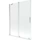 Mexen Velar parawan nawannowy 2-skrzydłowy przesuwny 130 x 150 cm, transparent, chrom - 896-130-000-01-01