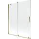 Mexen Velar parawan nawannowy 2-skrzydłowy przesuwny 140 x 150 cm, transparent, złoty - 896-140-000-01-50