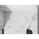 Mexen Stone+ brodzik kompozytowy prostokątny 90 x 80 cm, biały, maskownica biała - 44108090-W, 4 image