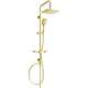 Душевая колонна Mexen T62, золото - 798626293-50