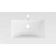 Mexen Atena padziļināta izlietne 80 x 46 cm balta - 25018000, 5 image