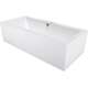 Mexen Cube wanna prostokątna 160 x 70 cm z obudową, biała - 55051607000X