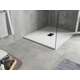 Mexen Hugo brodzik prostokątny SMC 140 x 100 cm, biały, maskownica czarna - 42101014-B, изображение 5