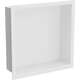 Mexen X-Wall-R półka wnękowa z kołnierzem 30 x 30 cm, biała - 1920303010