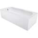 Mexen Vega wanna prostokątna 140 x 70 cm z obudową, biała - 55011407000X