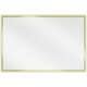 Mexen Loft lustro łazienkowe prostokątne 60 x 40 cm, rama złota - 9852-060-040-000-50