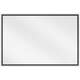 Mexen Loft lustro łazienkowe prostokątne 60 x 40 cm, rama czarna - 9852-060-040-000-70