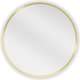 Mexen Loft lustro łazienkowe okragłe 50 cm, rama złota - 9850-050-050-000-50