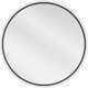 Mexen Loft lustro łazienkowe okragłe 65 cm, rama czarna - 9850-065-065-000-70