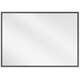 Mexen Loft lustro łazienkowe prostokątne 70 x 50 cm, rama czarna - 9852-070-050-000-70