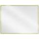 Mexen Loft lustro łazienkowe prostokątne 80 x 60 cm, rama złota - 9852-080-060-000-50