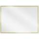 Mexen Loft lustro łazienkowe prostokątne 70 x 50 cm, rama złota - 9852-070-050-000-50
