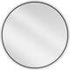 Mexen Loft lustro łazienkowe okragłe 80 cm, rama czarna - 9850-080-080-000-70