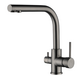 HELIKA (AQUASANITA) Akvaduo TAP 2663L Graphite - T  virtuves ūdens maisītājs filtrētam ūdenim, Citas krāsas: T / Graphite