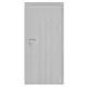 Ekofinierētas durvis Basic 01 sudraba ozols tonī