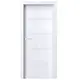 Ekofinierētas durvis City line baltas emaljas krāsā