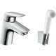 Hansgrohe Logis izlietnes maisītājs ar bidetu, 1.60m, hroms - gab.