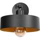 Toolight LAMPA ŚCIENNA KINKIET APP1332-1W BLACK GOLD, 4 image