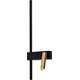 Toolight LAMPA ŚCIENNA KINKIET APP1439-W PRAWY BLACK GOLD, 3 image
