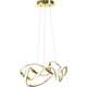 Toolight Lampa sufitowa nowoczesna LED + PILOT EVE APP821-CP GOLD, 2 image