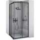 Rea Sanitary Kabina prysznicowa Rea City 80x80 Czarna